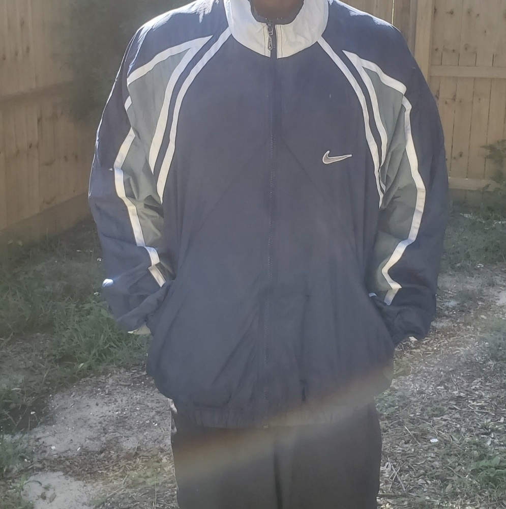 Vintage Nike Windbreaker Full Zip Jacket Size XL.